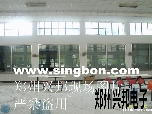 IC卡食堂售饭机在湖北省孝感市综合高级中学食堂安装现场